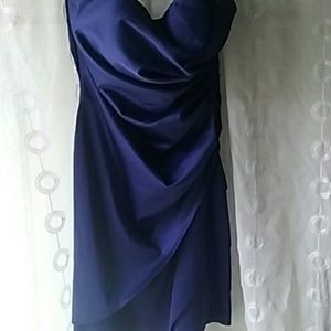 Fancy royal blue dress