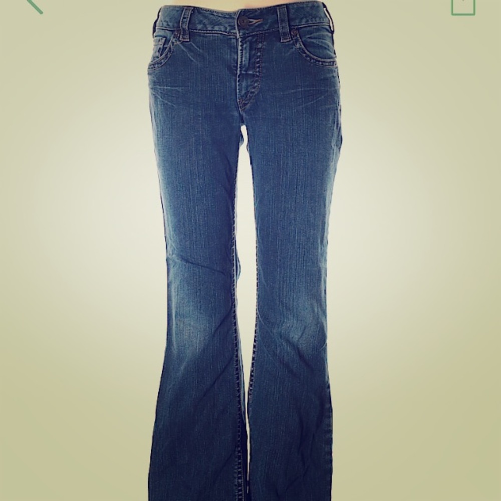 Silver jeans