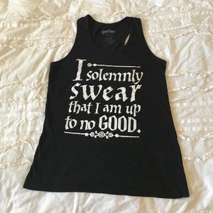 Harry Potter Black Tank Top