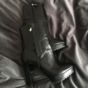 Zara heeled booties