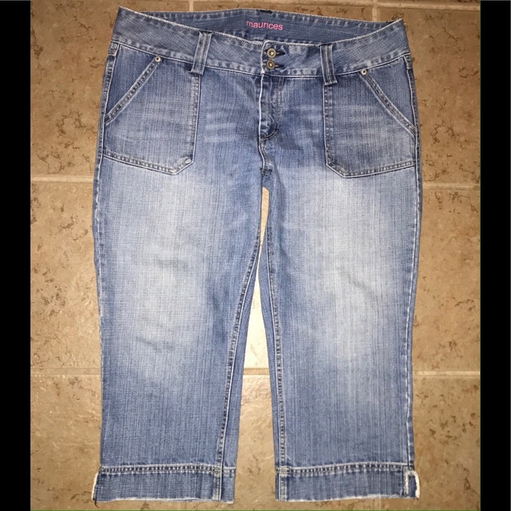 Maurice's Capri Jeans Size 14