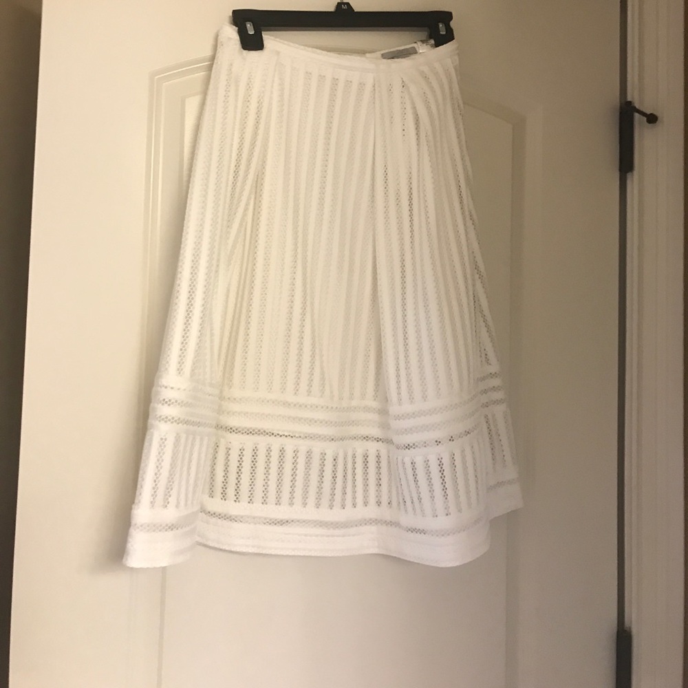 White Midi Skirt