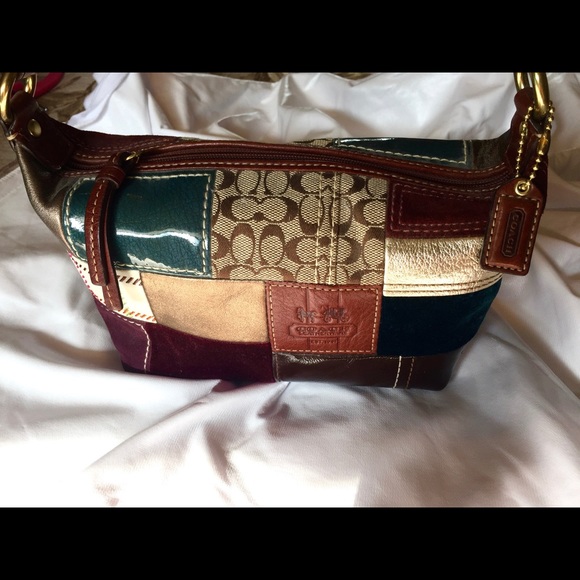Coach Patchwork Purse - Picture 1 of 3