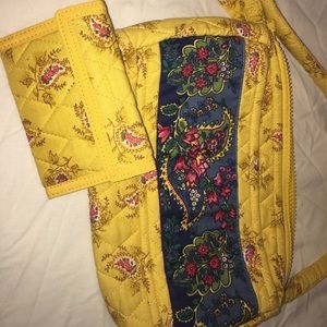 Vera Bradley purse and wallet.