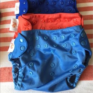 3 Flip Diaper covers