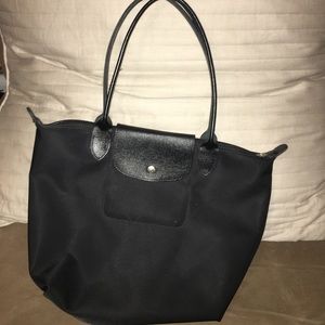 Black on black longchamp