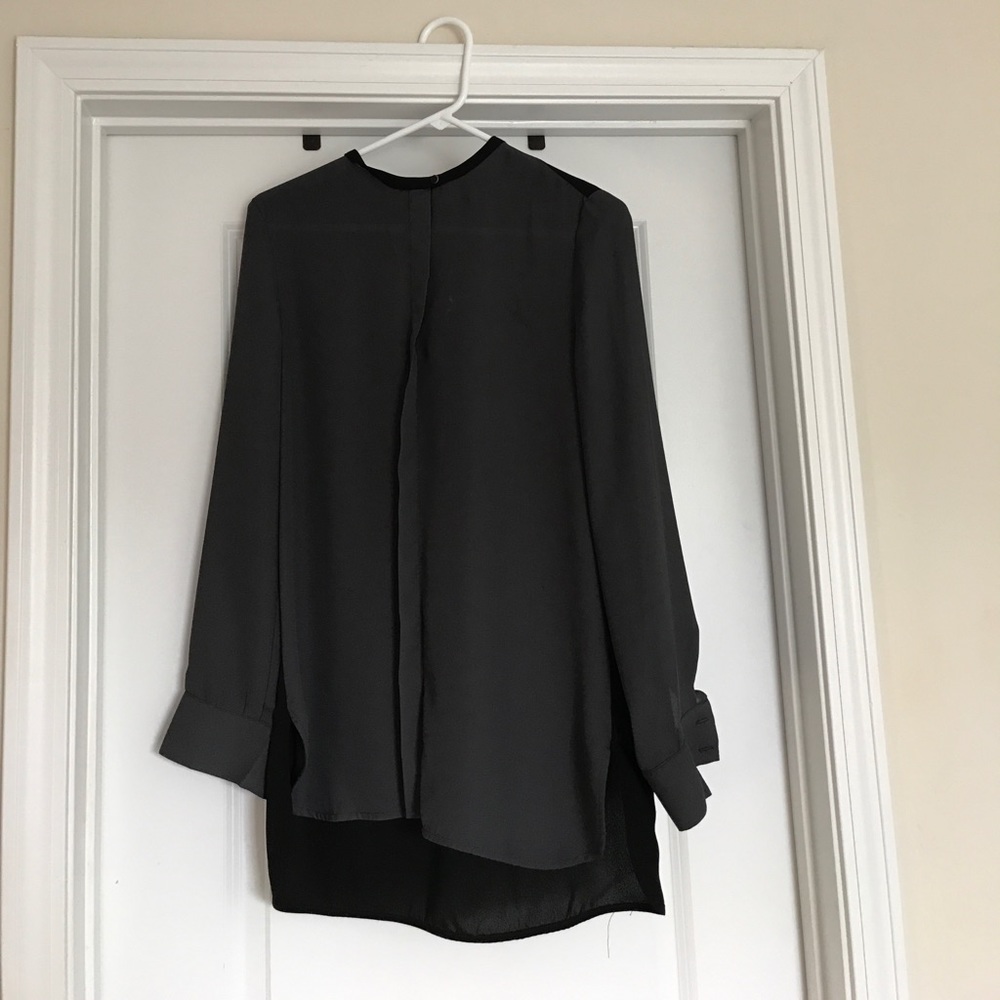 Fab'rik Black/Grey Blouse