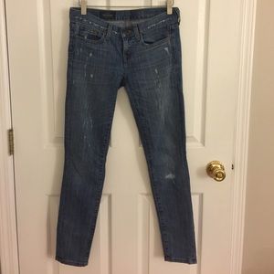 J.crew toothpick ankle jeans