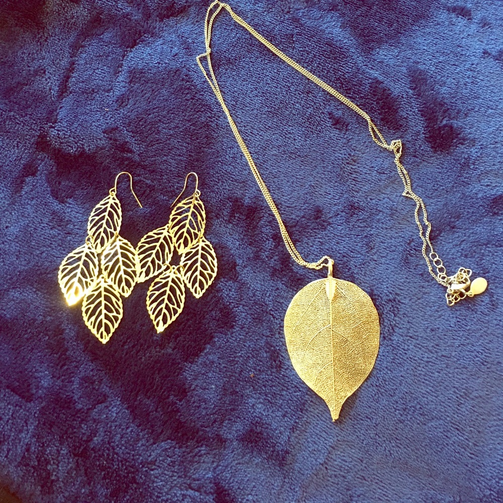 Earrings and Necklace bundle