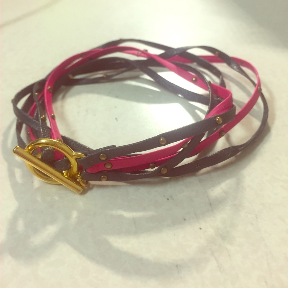 Gorjana Leather Wrap Bracelet