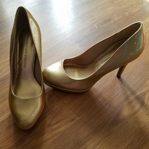 Gold heels