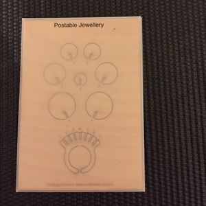 Postable wooden ring