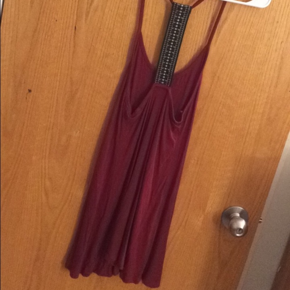 Red sundress