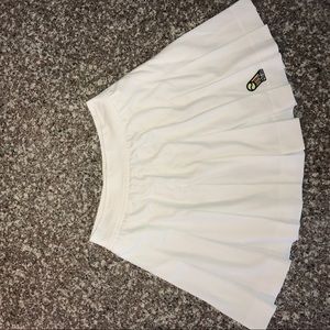 White Tennis Skirt