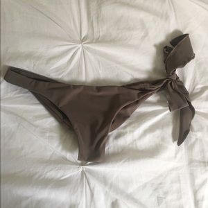 Boys + Arrows tie side bikini bottom