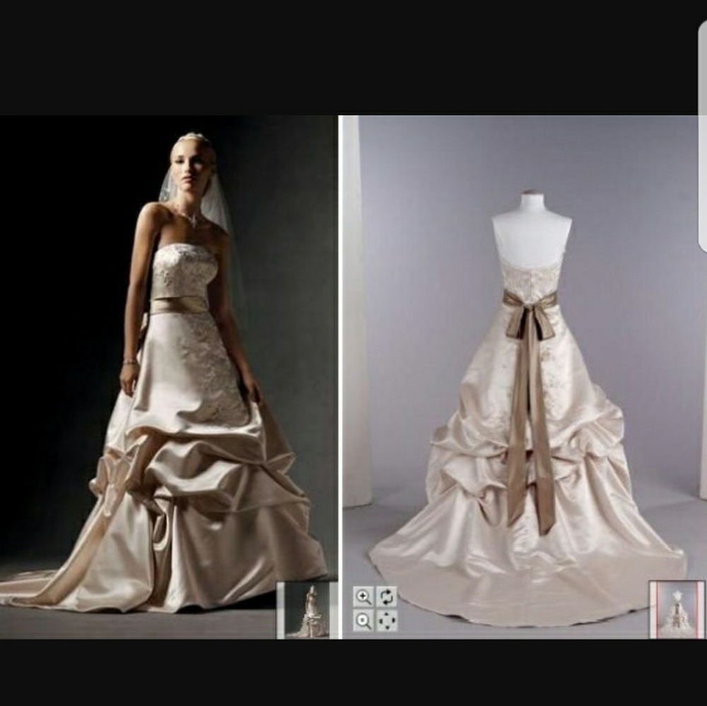 Oleg Cassini wedding dress