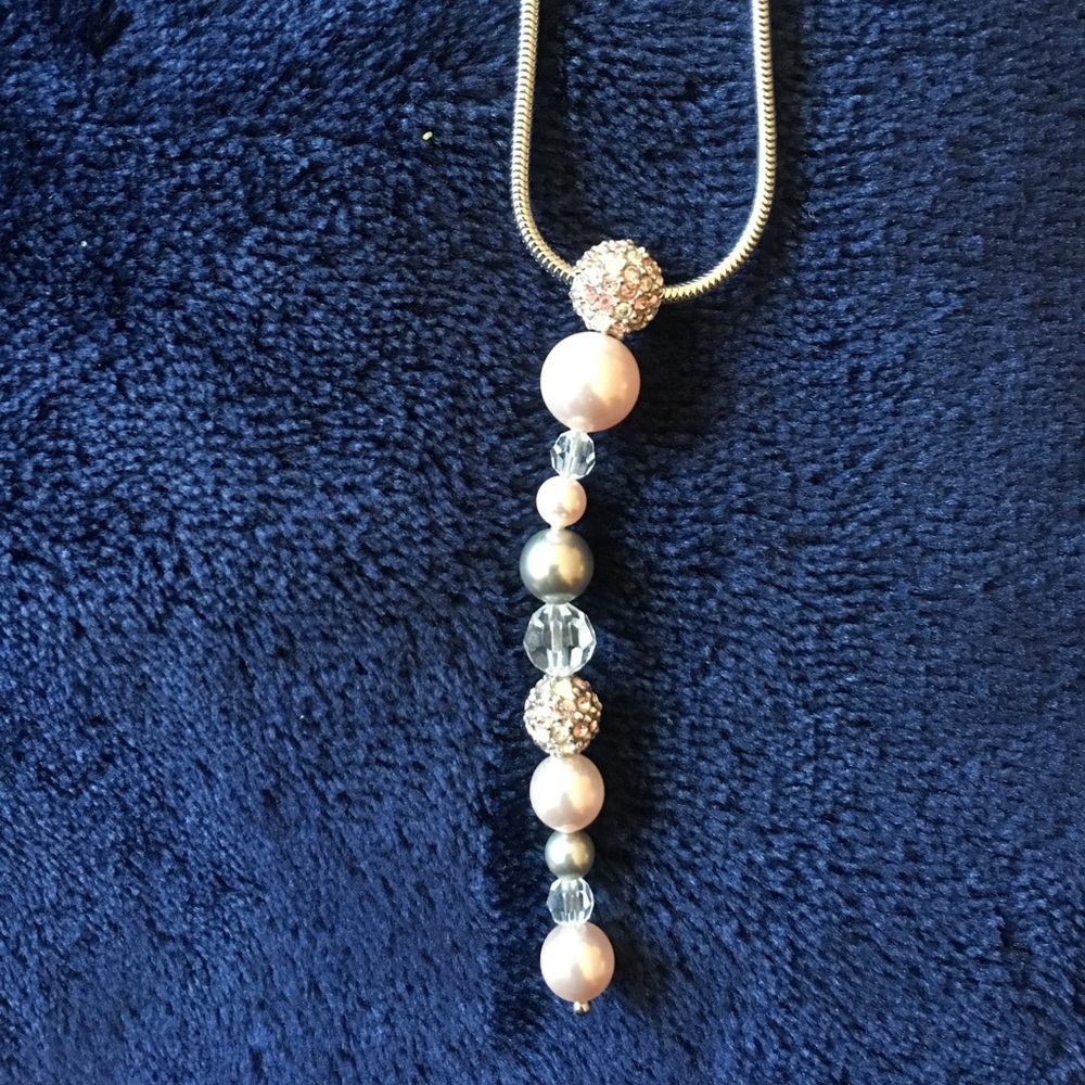 Swarovski crystal necklace with pendant