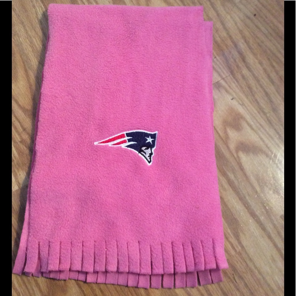 Pink NFL Patriots Scarf