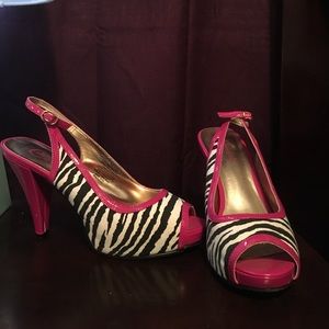 Candies zebra heels