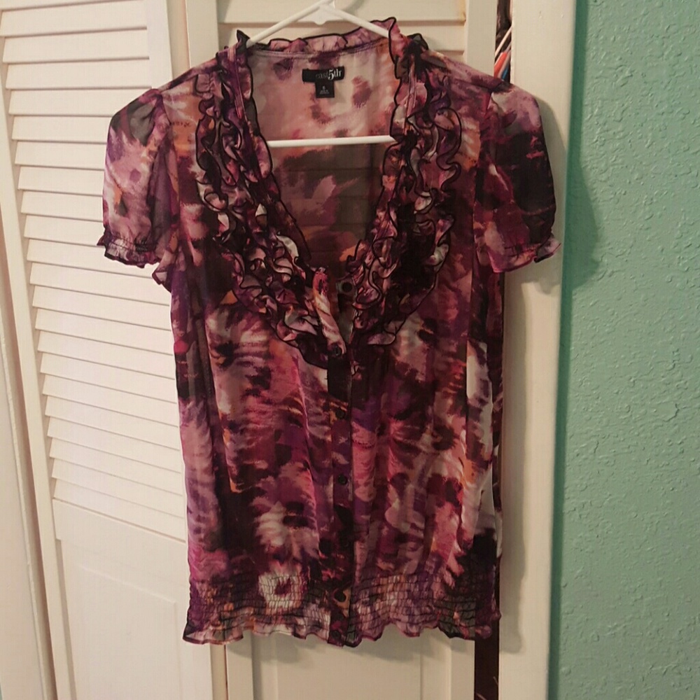 Floral blouse