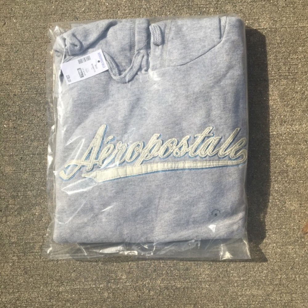 Vintage Aeropostale gray/grey hoodie circa 2000ish