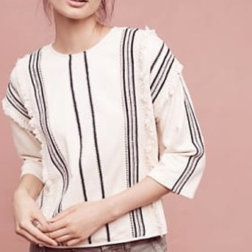 Eri + Ali Santillana Fringe top