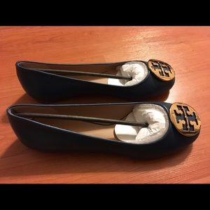 Tory Burch Reva Ballet Flat in Greek Blue