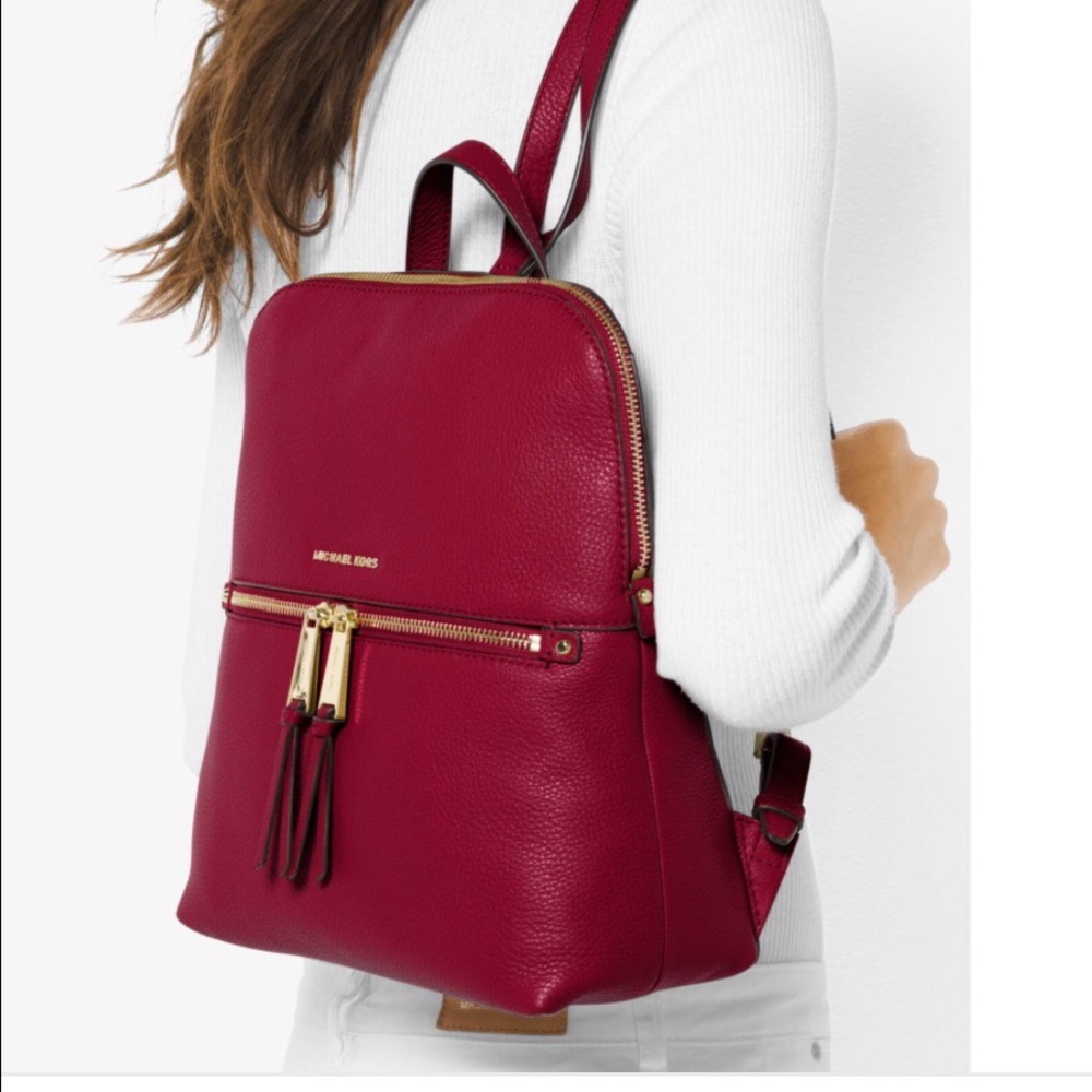 Michael Kors Rhea Medium Slim Backpack