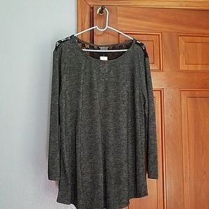 Papermoon Crochet Back Detail Top