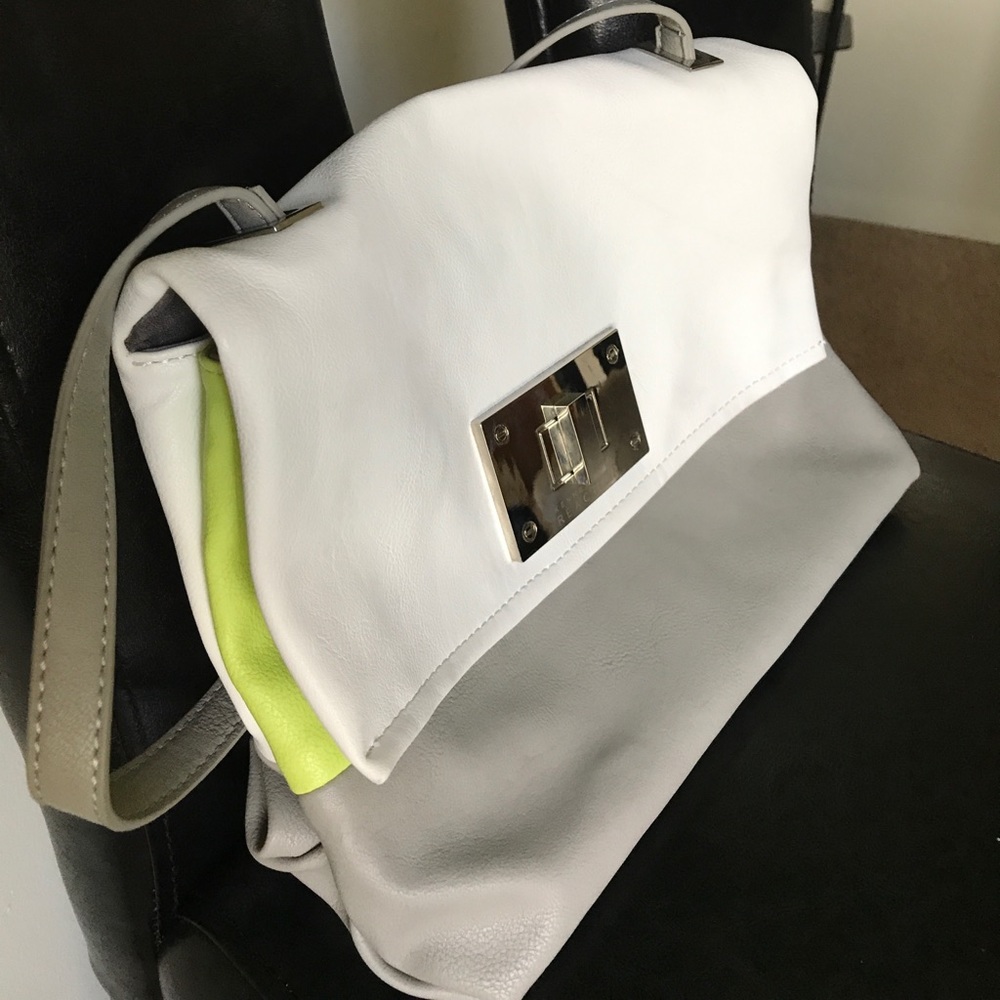 Kenneth Cole Reaction color block bag