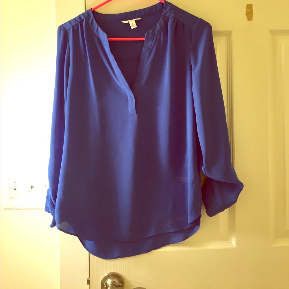 Blue formal Blouse