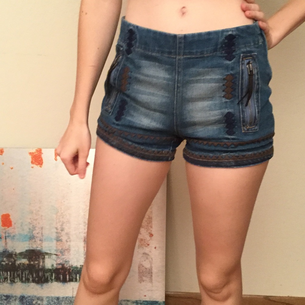 🐞❤️FREE PEOPLE Jean SHORTS SZ 25 🐞❤️