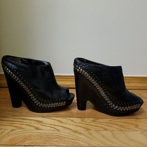 Sam Edelman studded slip-on wedges