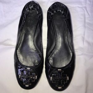 Tory Burch Minnie patent ballet flats