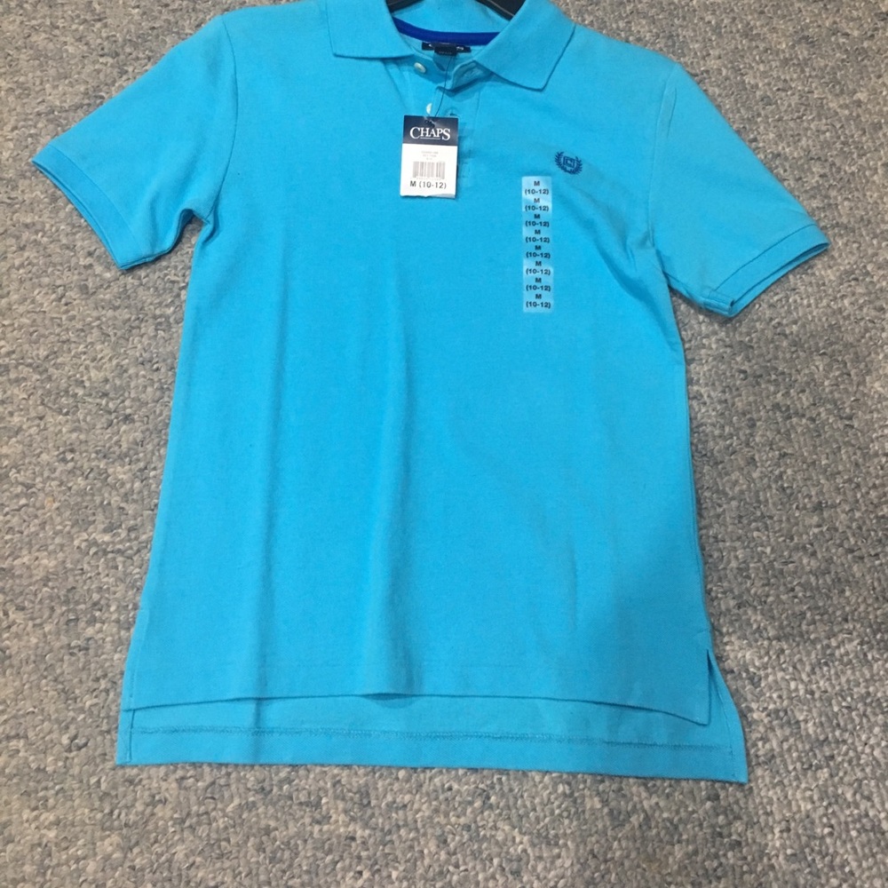 Brand new blue chaps t-shirt