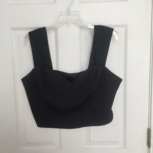 Black Crop Top