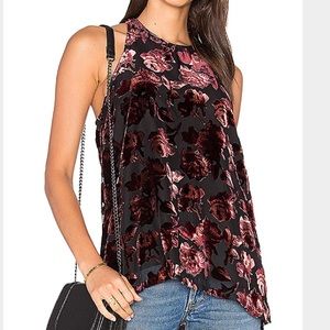 BB Dakota crushed velvet top