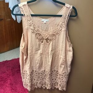 Peach tank top