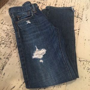 Abercrombie distressed jeans