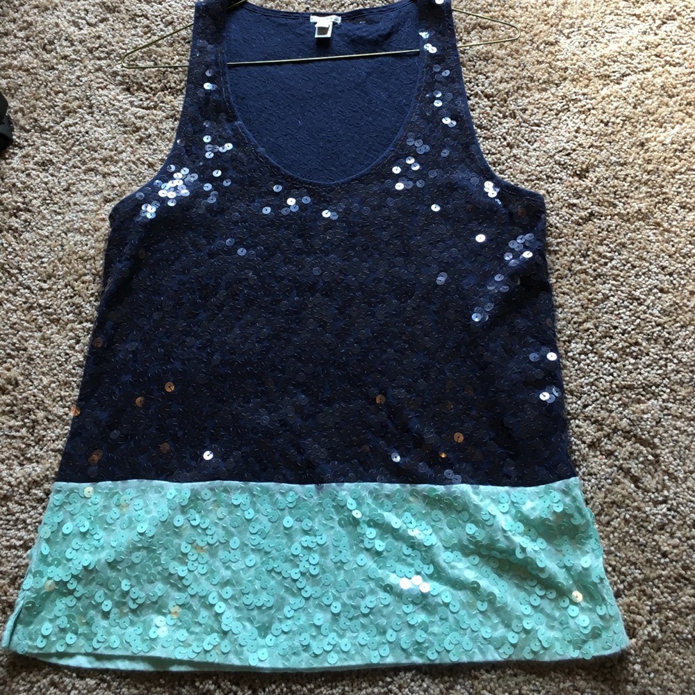 J Crew Sequenced Tank-Top