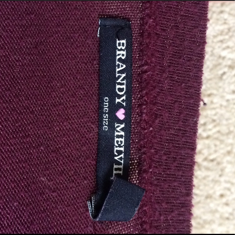 MAROON BRANDY SOFT LONG SLEEVE - Picture 4 of 4