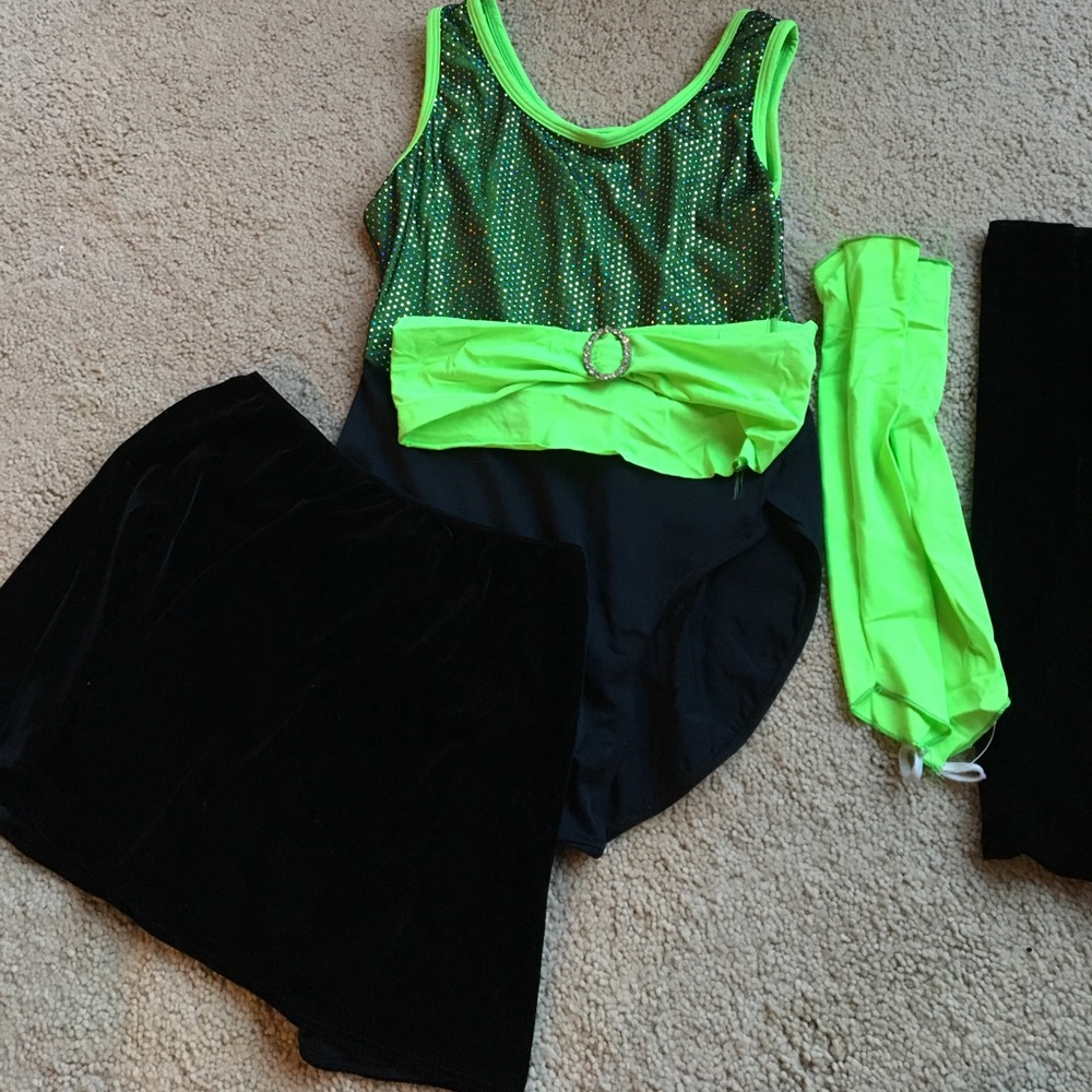 Dance outfit, worn for a recital