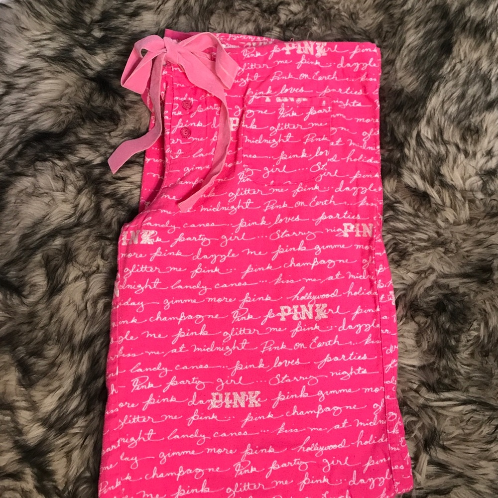 Pink VS PJ Bottoms