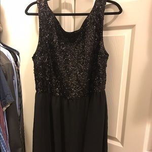 Black party dress