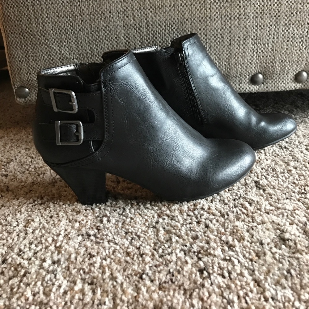 Black Ankle Boots - never worn