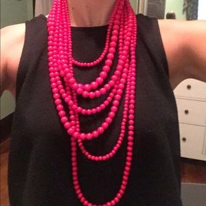 Red Beaded Necklace