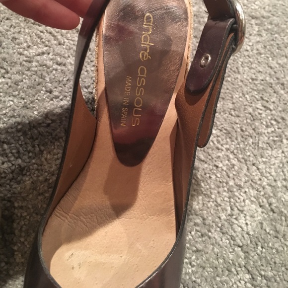 Andre Assous wedge sandals - Picture 4 of 5