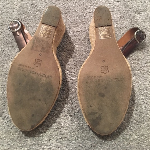 Andre Assous wedge sandals - Picture 5 of 5