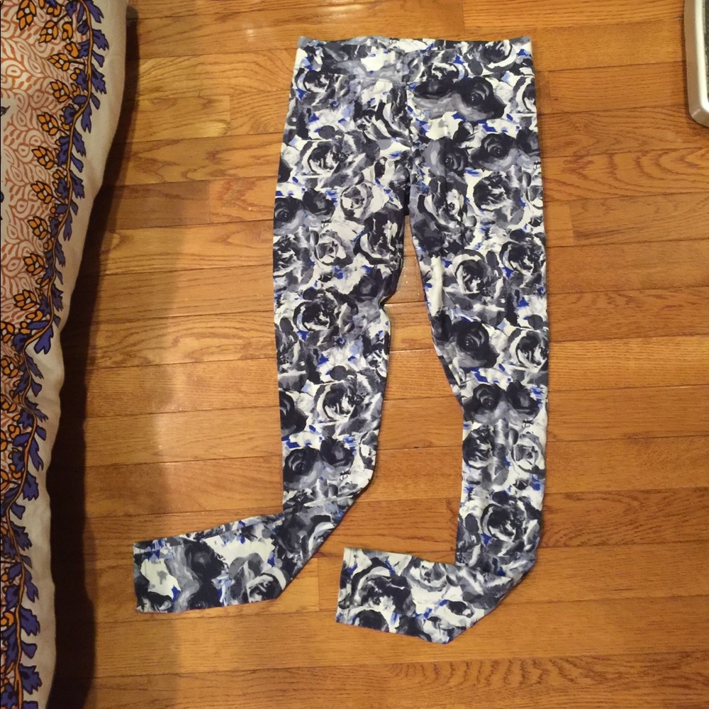 Floral print leggings