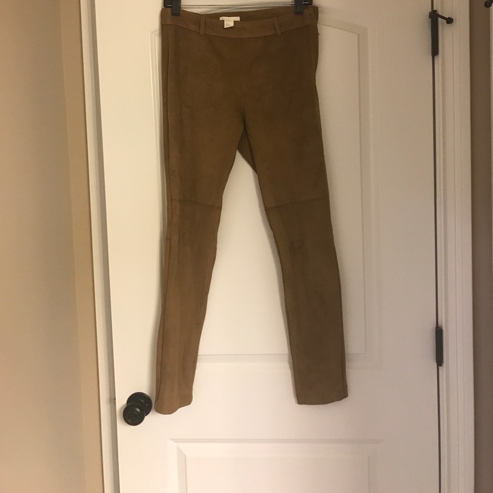 Faux suede Leggings